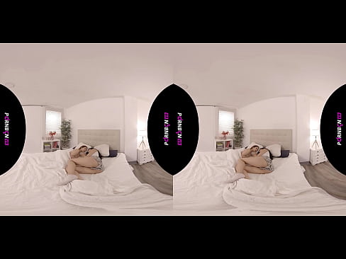 ❤️ PORNBCN VR Dúas novas lesbianas espertan cachondas en realidade virtual 4K 180 3D Geneva Bellucci Katrina Moreno ❤️ Vídeo de sexo en nós ❌